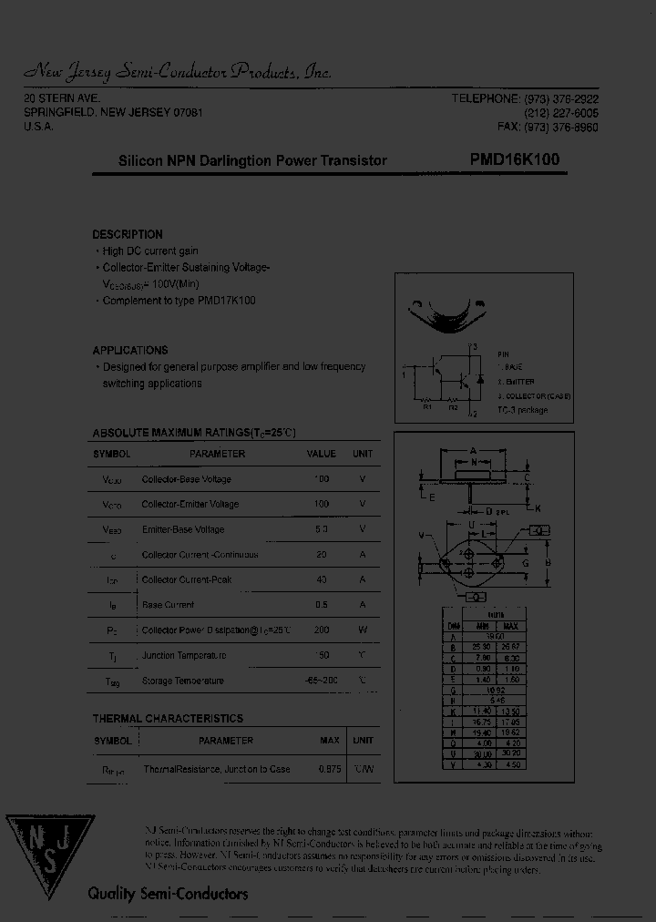 PMD16K100_9075910.PDF Datasheet