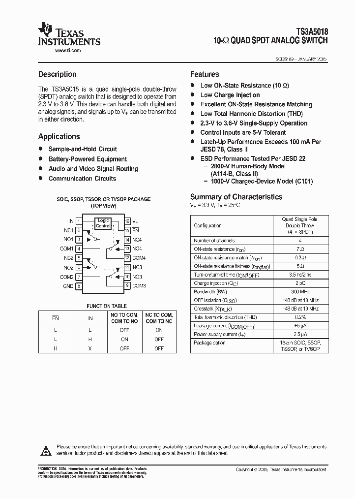 TS3A5018PWR_9076176.PDF Datasheet