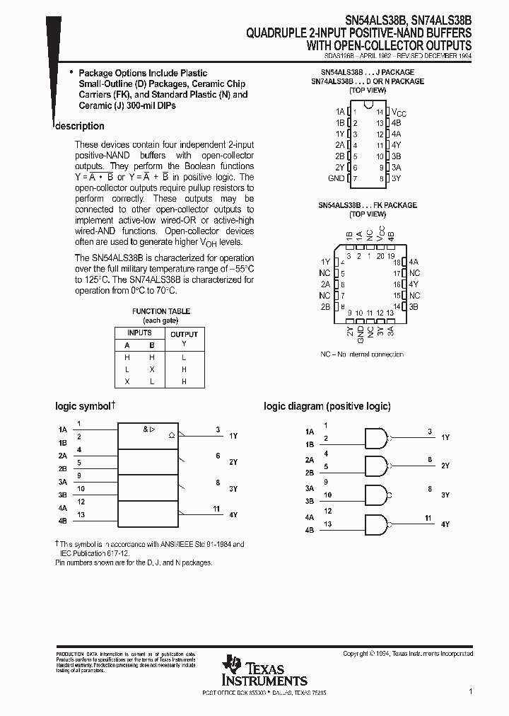 SN54ALS38B_9076654.PDF Datasheet
