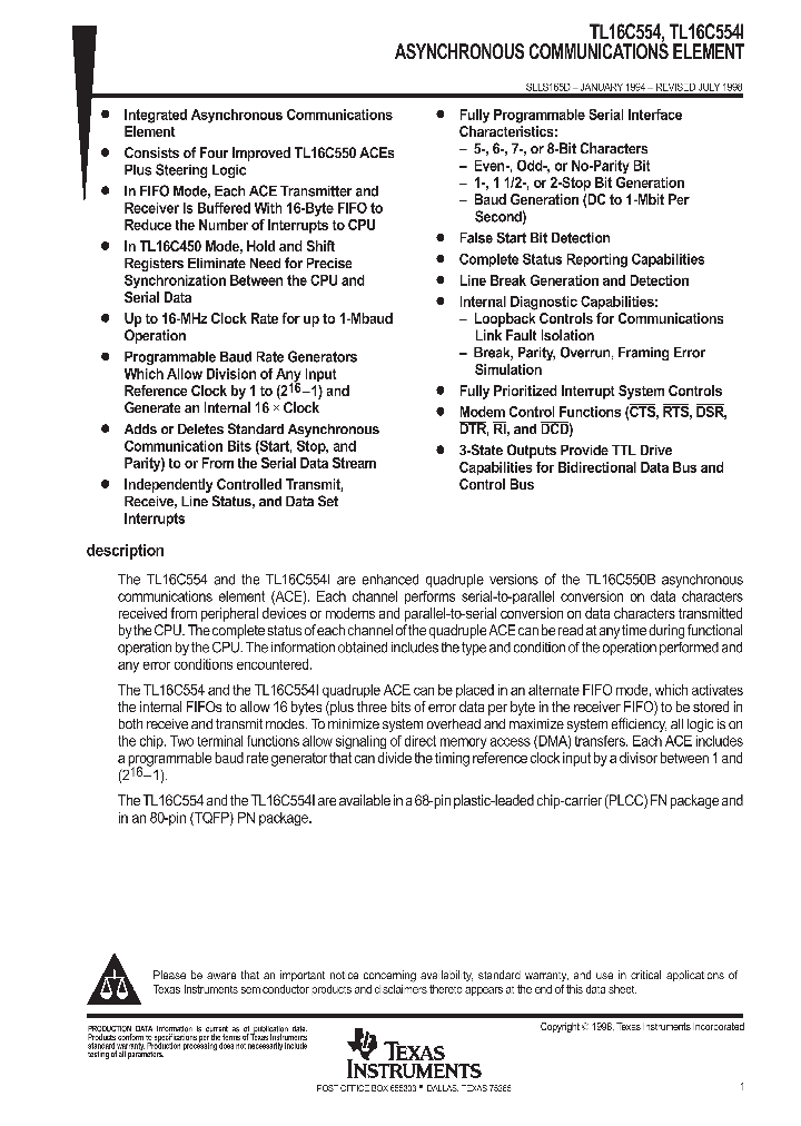 TL16C554IPN_9077373.PDF Datasheet