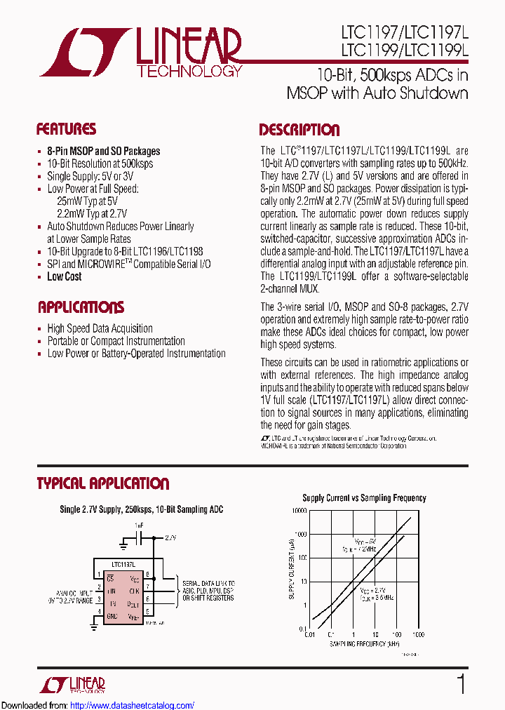 LTC1197IS8TRPBF_9077936.PDF Datasheet
