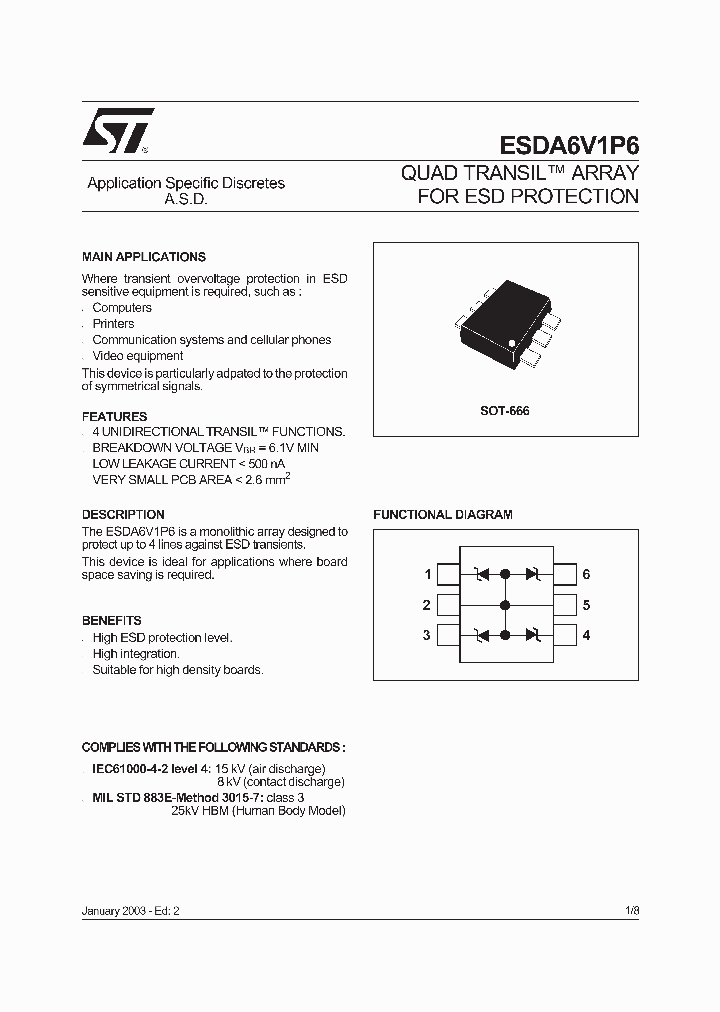 ESDA6V1P6_9078059.PDF Datasheet