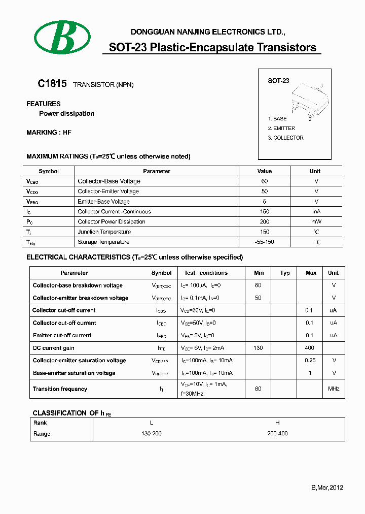 C1815_9078060.PDF Datasheet