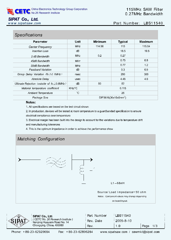 LBS11540_9078066.PDF Datasheet