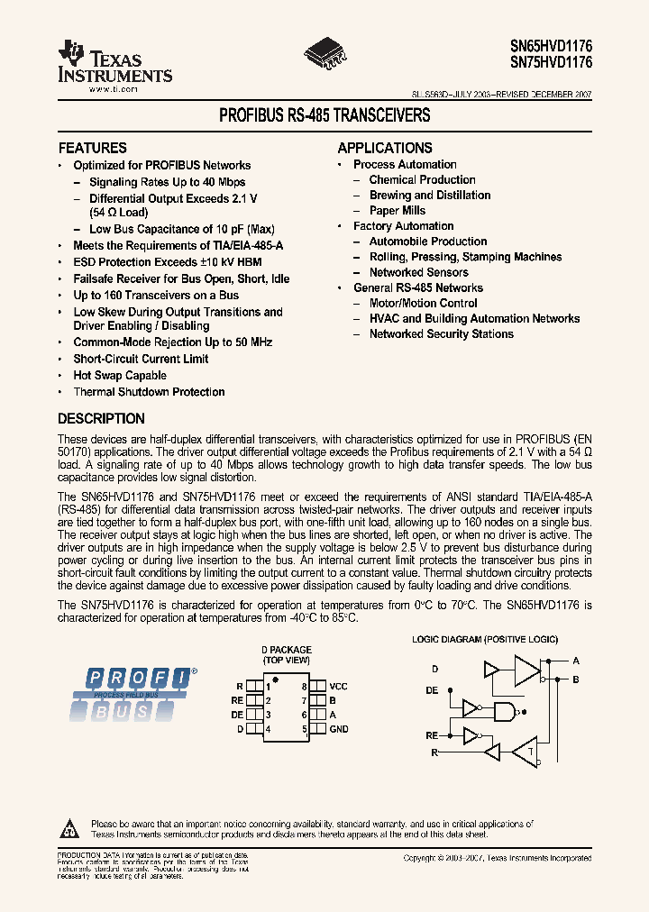 SN75HVD1176_9078398.PDF Datasheet