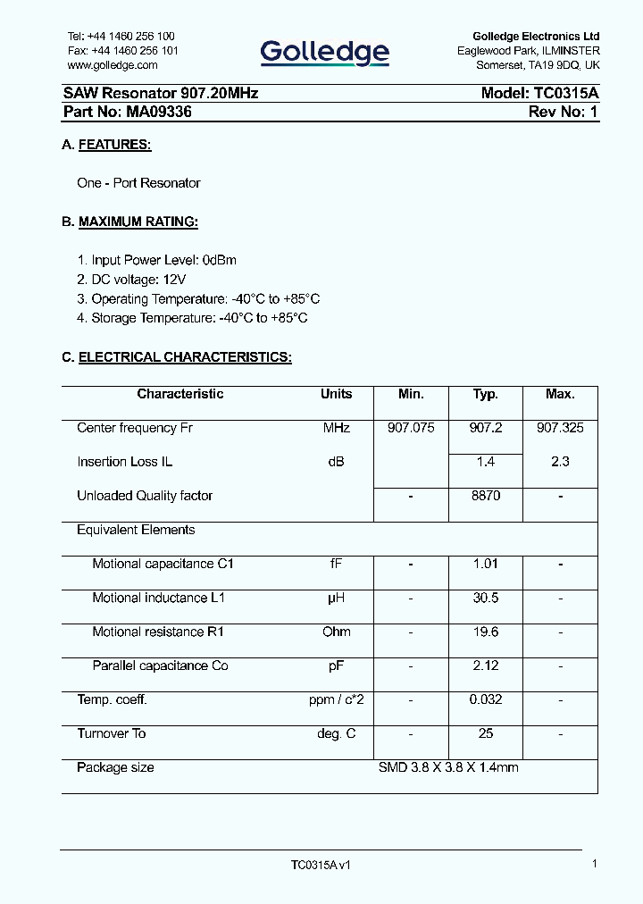 TC0315A_9078455.PDF Datasheet
