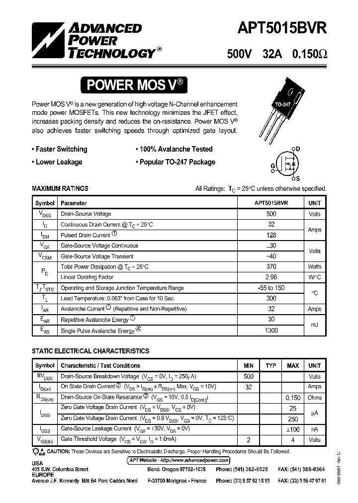APT5015BVR_9078560.PDF Datasheet
