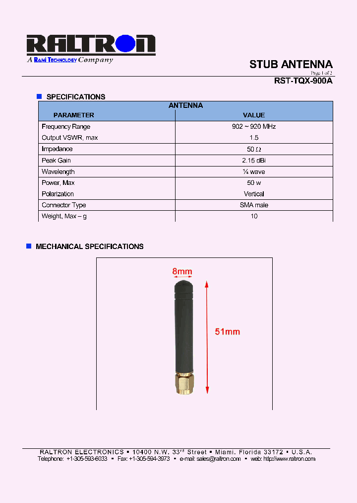 RST-TQX-900A_9078670.PDF Datasheet