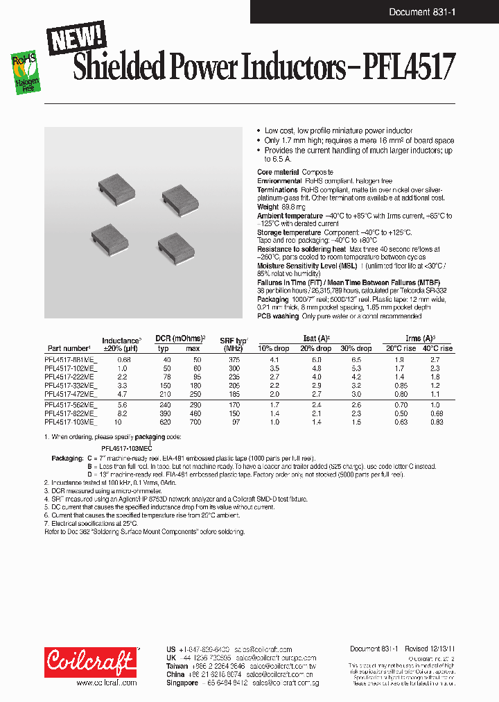 PFL4517-822ME_9078981.PDF Datasheet