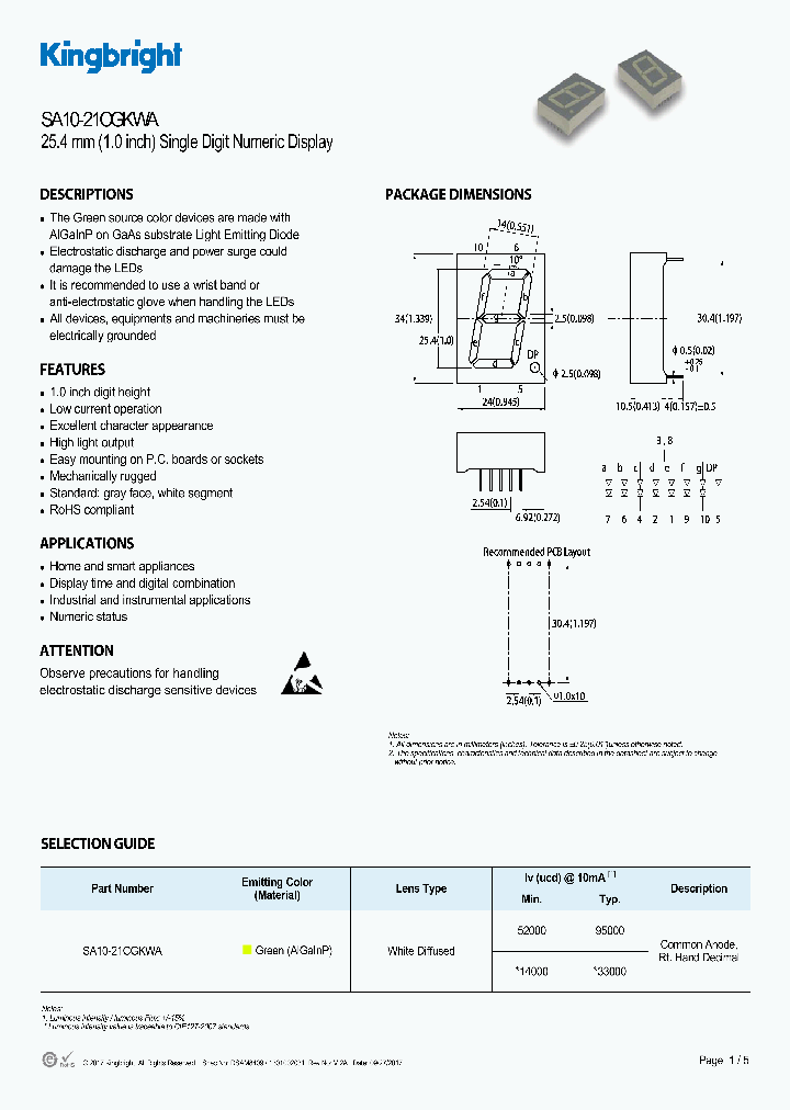 SA10-21CGKWA_9079303.PDF Datasheet