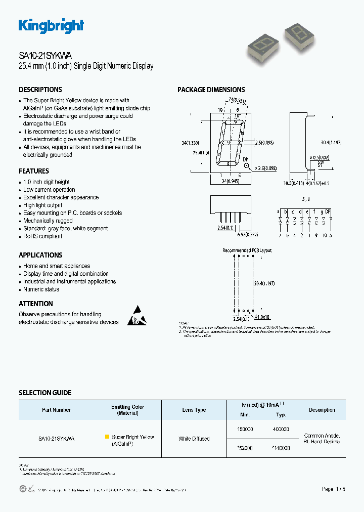 SA10-21SYKWA_9079304.PDF Datasheet