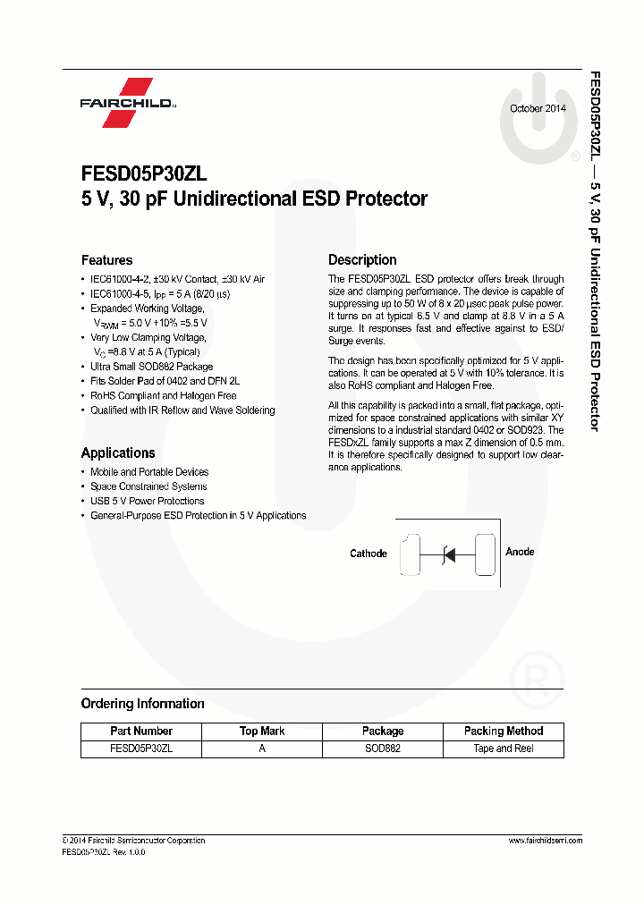 FESD05P30ZL_9079314.PDF Datasheet