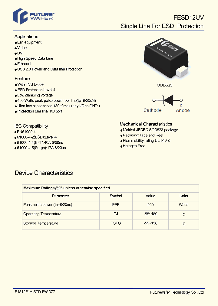 FESD12UV_9079318.PDF Datasheet