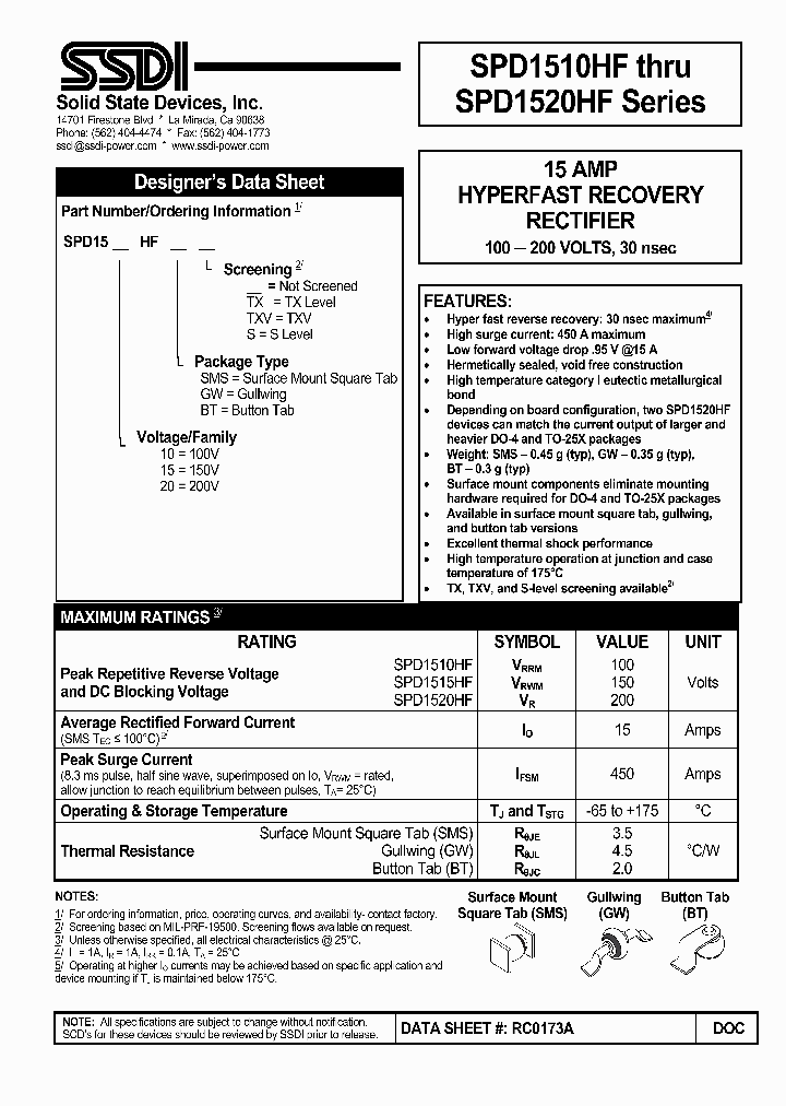 SPD1510HF_9079587.PDF Datasheet