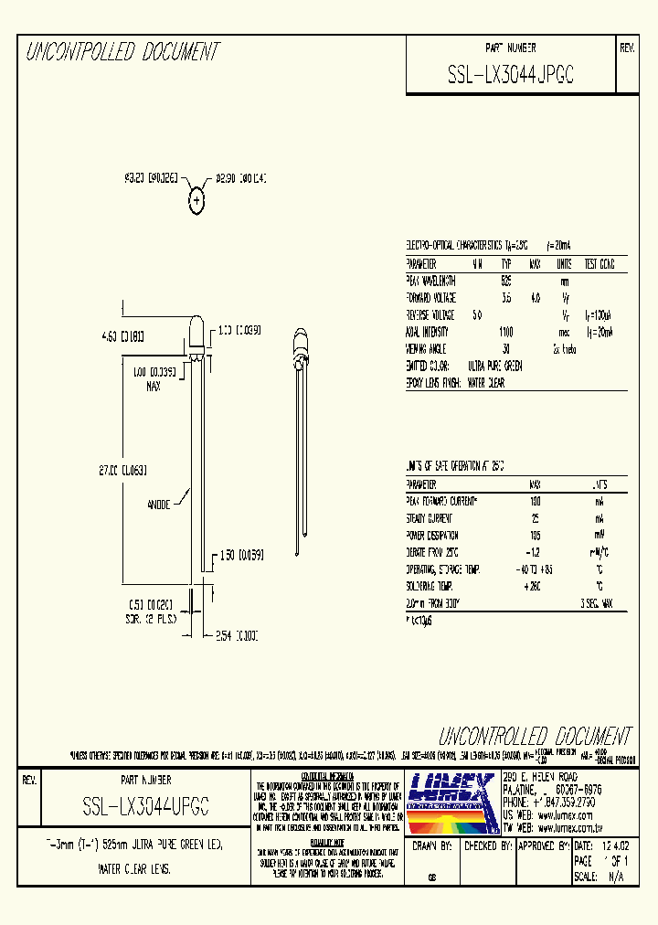 SSL-LX3044UPGC_9079916.PDF Datasheet