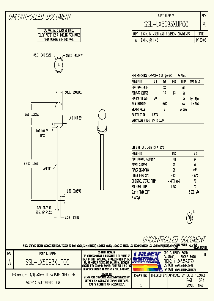 SSL-LX5093XUPGC_9079919.PDF Datasheet