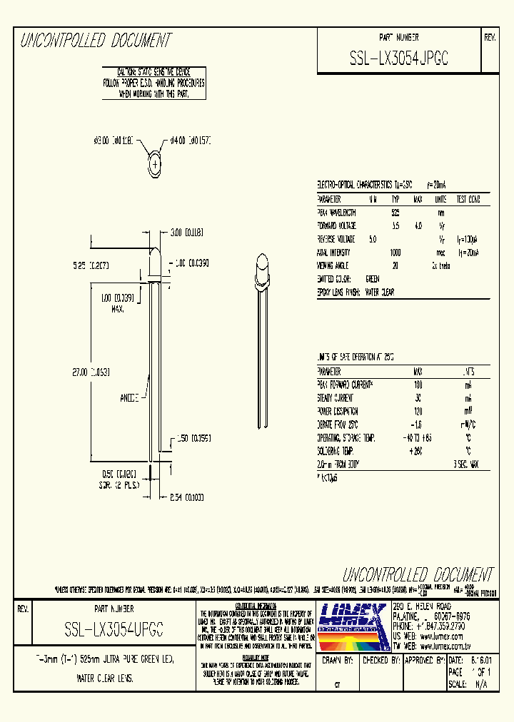 SSL-LX3054UPGC_9079917.PDF Datasheet