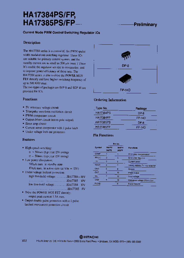 HA17385PS_9080095.PDF Datasheet