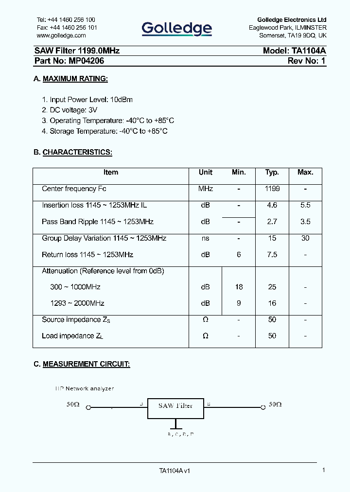 TA1104A_9080241.PDF Datasheet