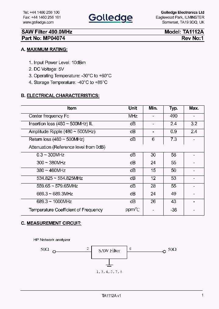 TA1112A_9080244.PDF Datasheet