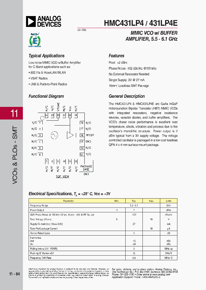 HMC431LP4_9080388.PDF Datasheet