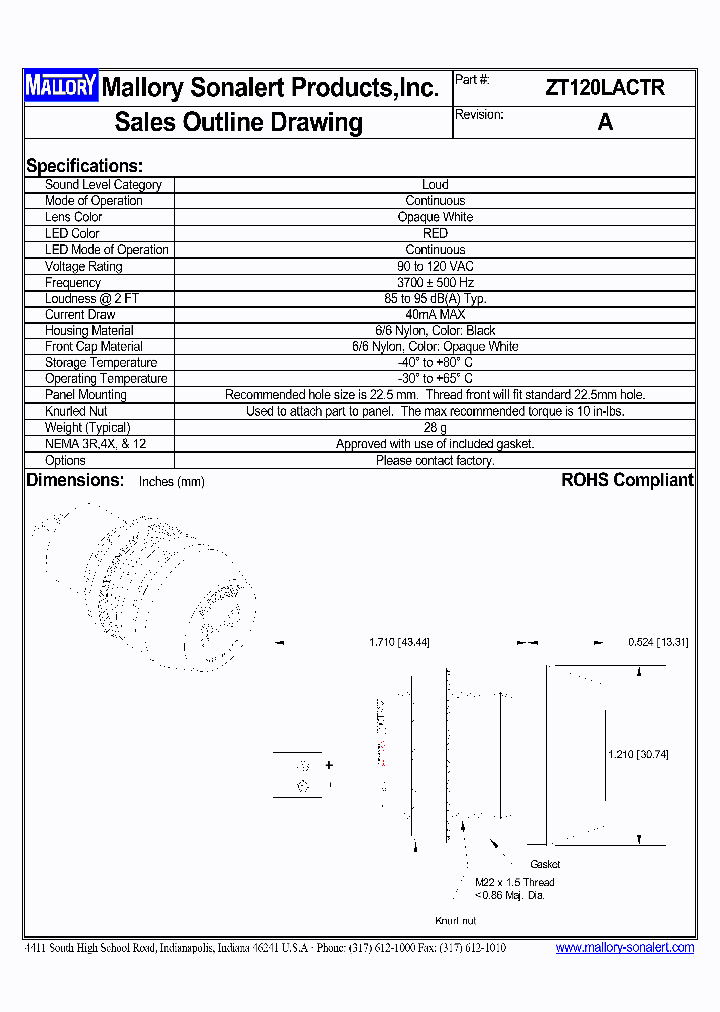 ZT120LACTR_9080900.PDF Datasheet