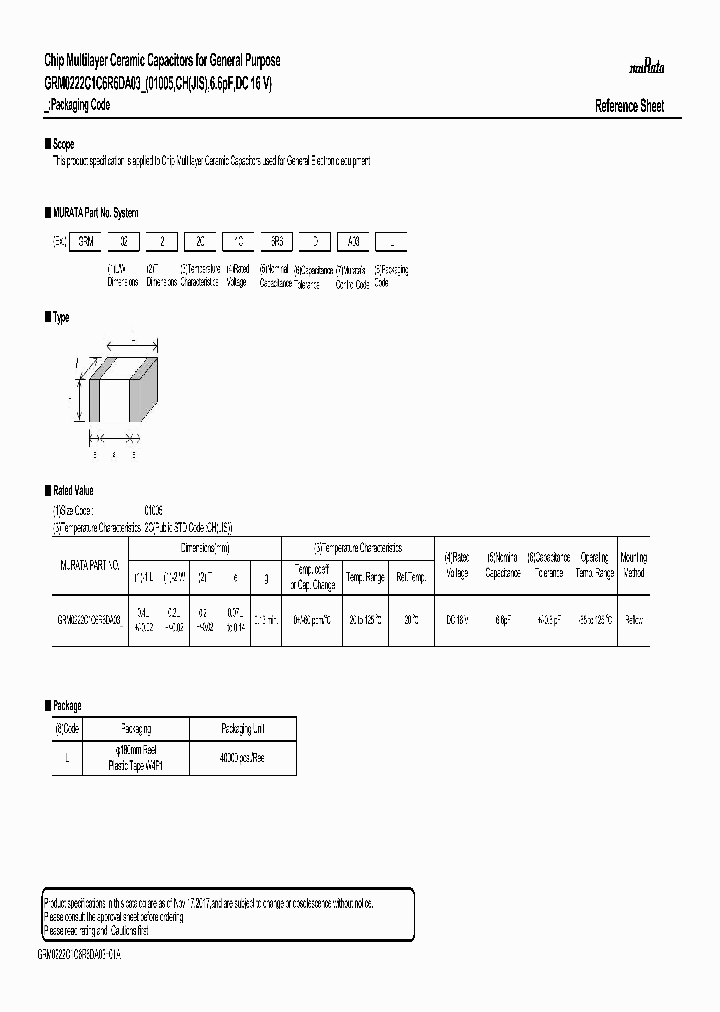 GRM0222C1C6R6DA03_9081139.PDF Datasheet