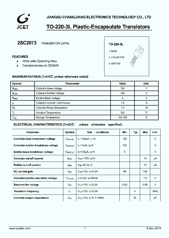 2SC2073_9081161.PDF Datasheet