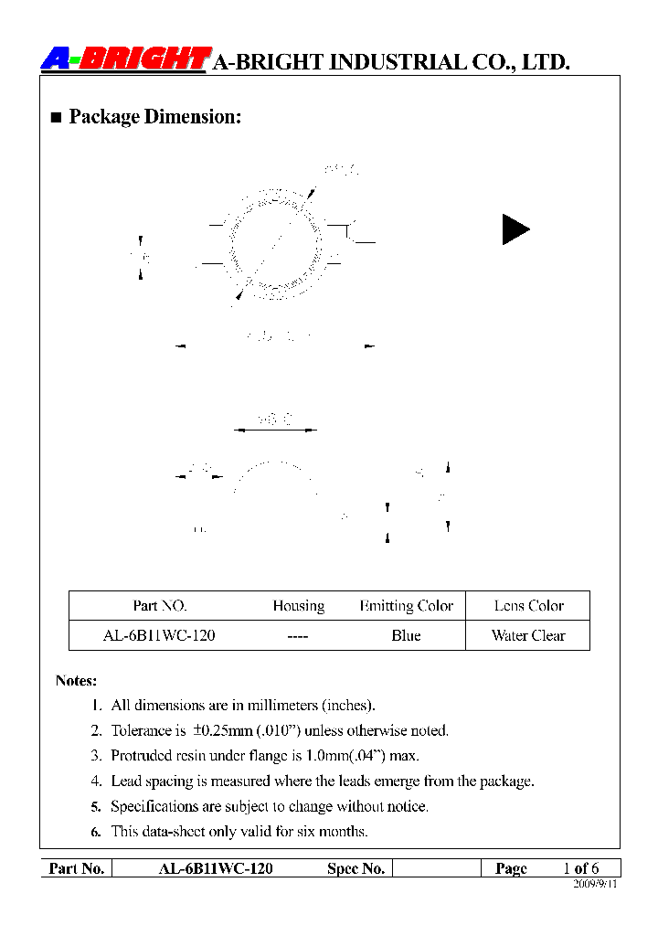 AL-6B11WC-120_9081320.PDF Datasheet