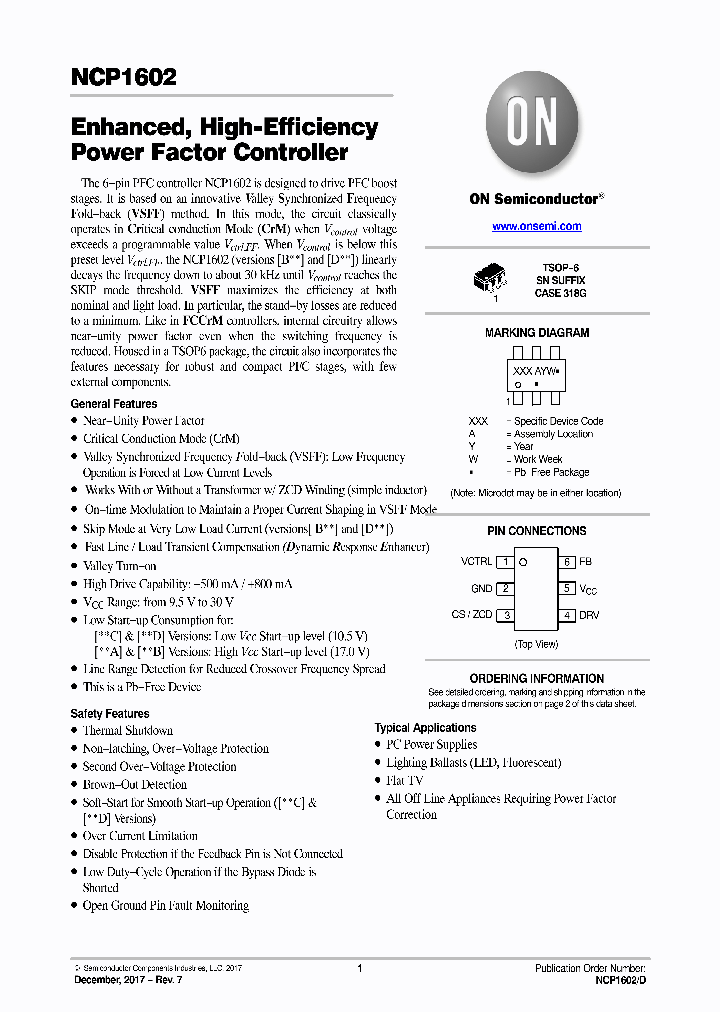 NCP1602ABASNT1G_9081738.PDF Datasheet