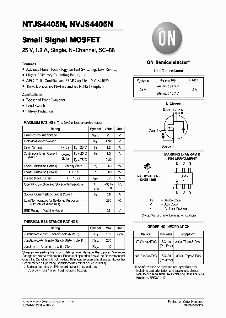 NVJS4405NT1G_9082477.PDF Datasheet