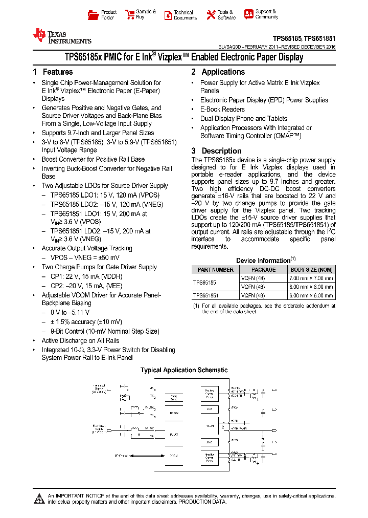 TPS65185RSLR_9082642.PDF Datasheet