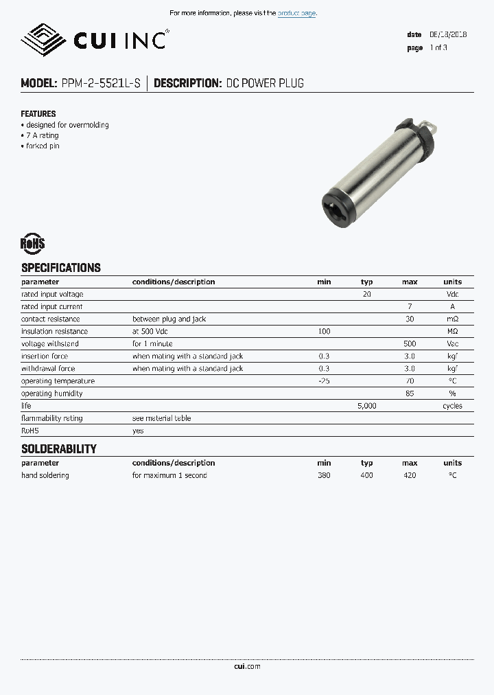 PPM-2-5521L-S_9082861.PDF Datasheet