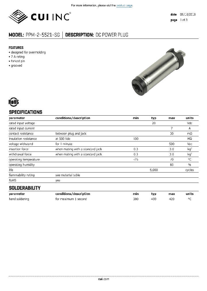 PPM-2-5521-SG_9082860.PDF Datasheet