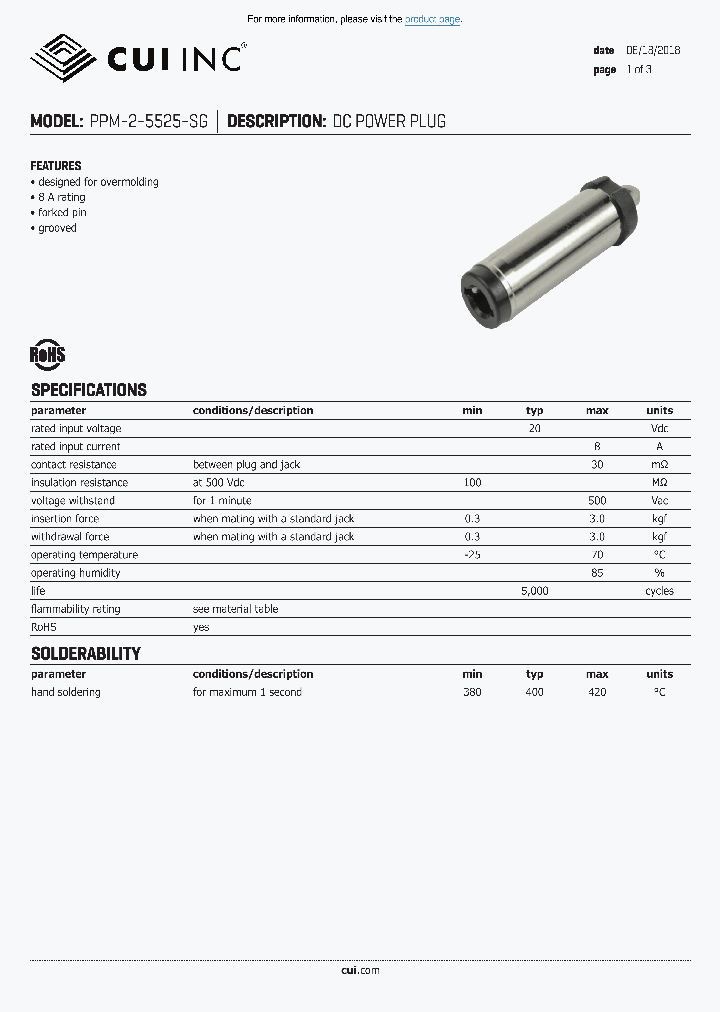 PPM-2-5525-SG_9082863.PDF Datasheet