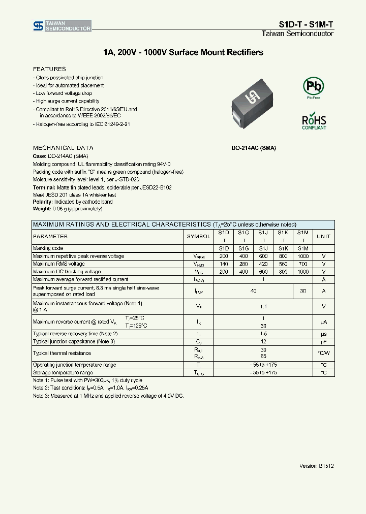 S1M-T_9082882.PDF Datasheet