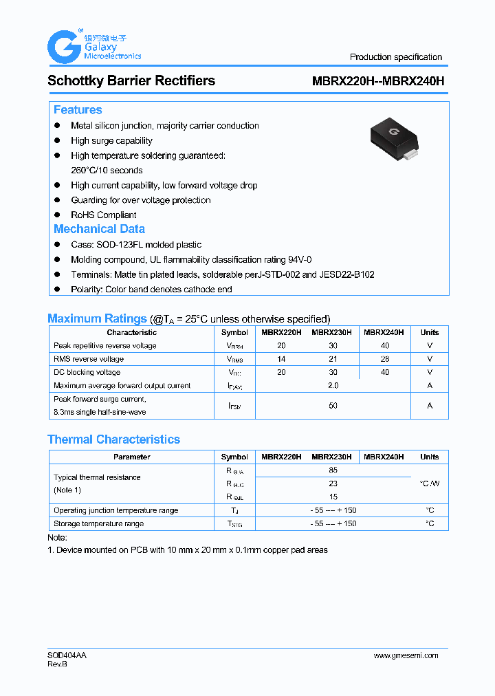 MBRX230H_9082908.PDF Datasheet