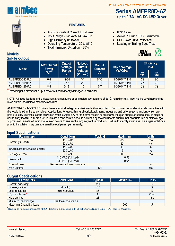 AMEPR8D-1840AZ_9083075.PDF Datasheet