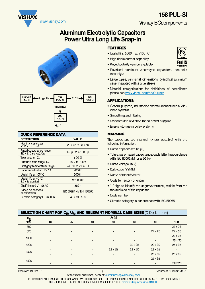 158PUL-SI-16_9083054.PDF Datasheet