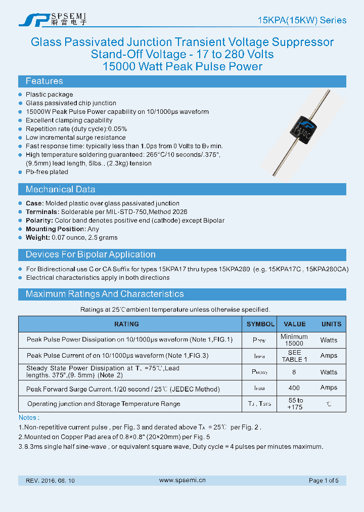15KPA110A_9083613.PDF Datasheet