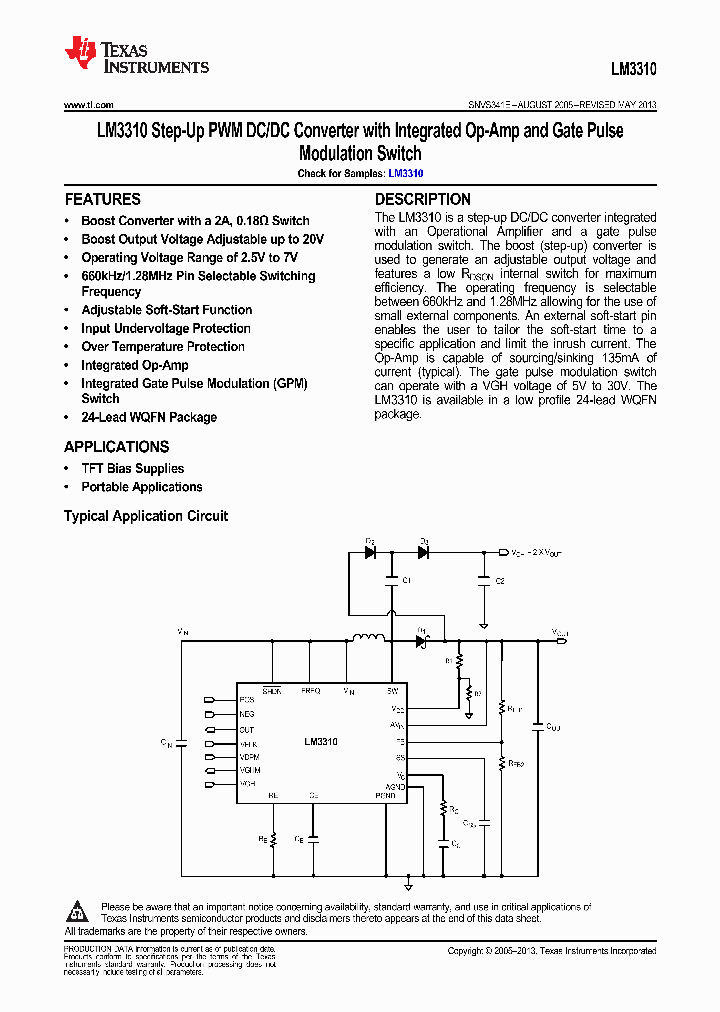 LM3310_9083688.PDF Datasheet