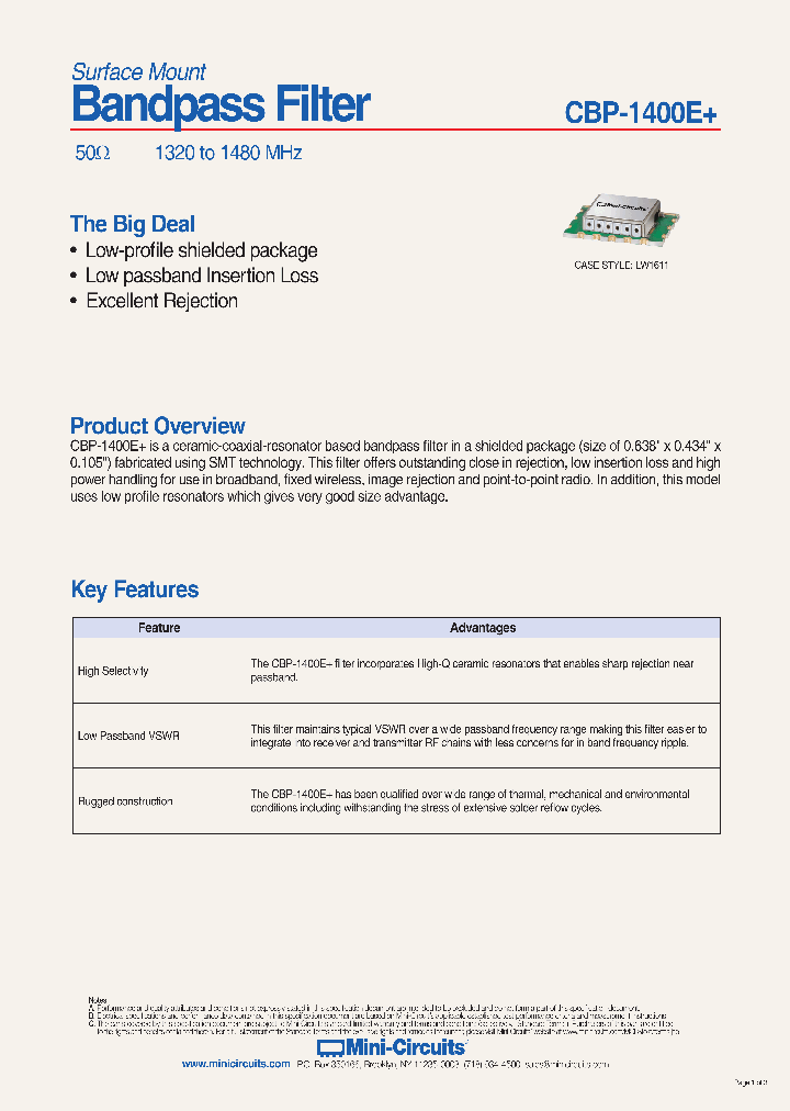 CBP-1400E_9084116.PDF Datasheet