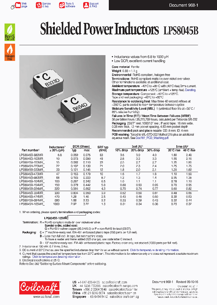 LPS8045B-104MR_9084365.PDF Datasheet