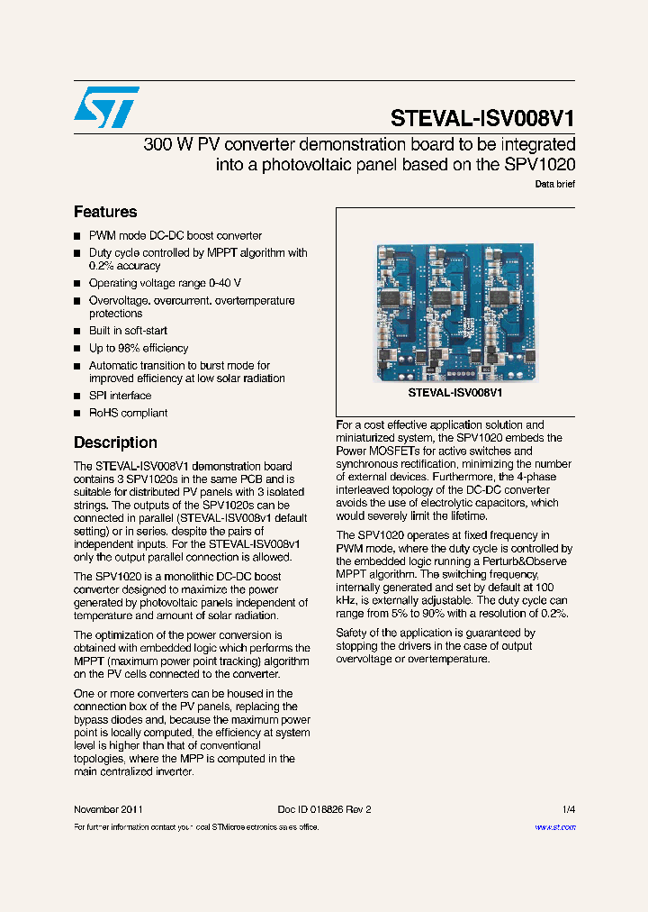 STEVAL-ISV008V1_9084460.PDF Datasheet
