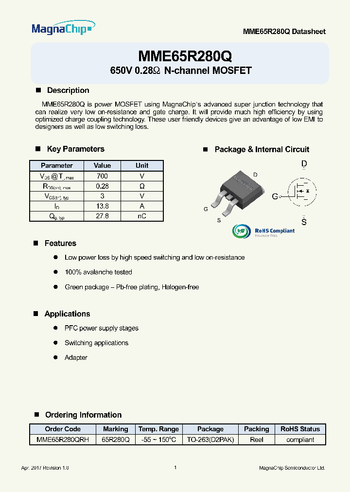 MME65R280QRH_9084610.PDF Datasheet