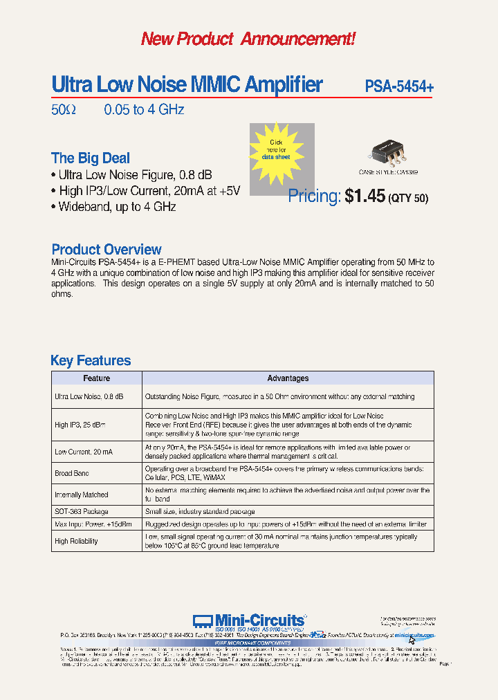 PSA-5454-11_9084701.PDF Datasheet