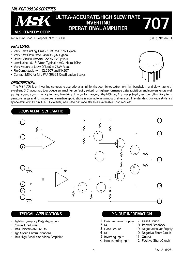MSK707-15_9085673.PDF Datasheet