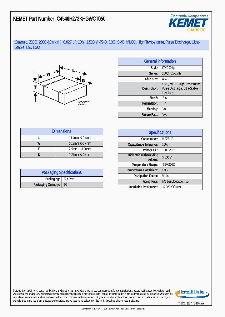 C4540H273KHGWCT050_9085726.PDF Datasheet