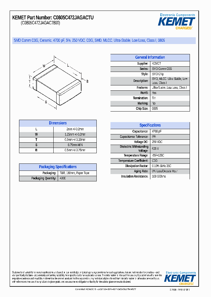 C0805C472JAGACTU_9086022.PDF Datasheet