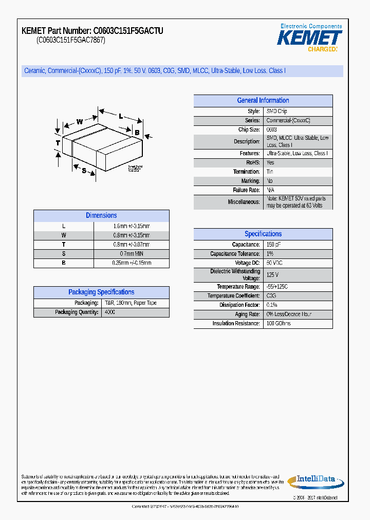 C0603C151F5GACTU_9086055.PDF Datasheet